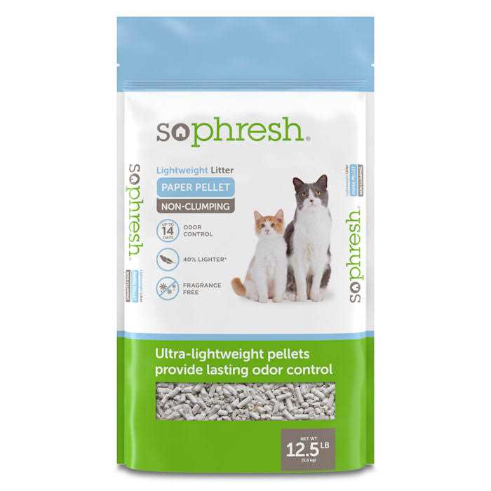 Lightweight Paper Pellet Non-Clumping Cat Litter Z2655