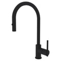 Matte Black Pull Down Kitchen Faucet A786656