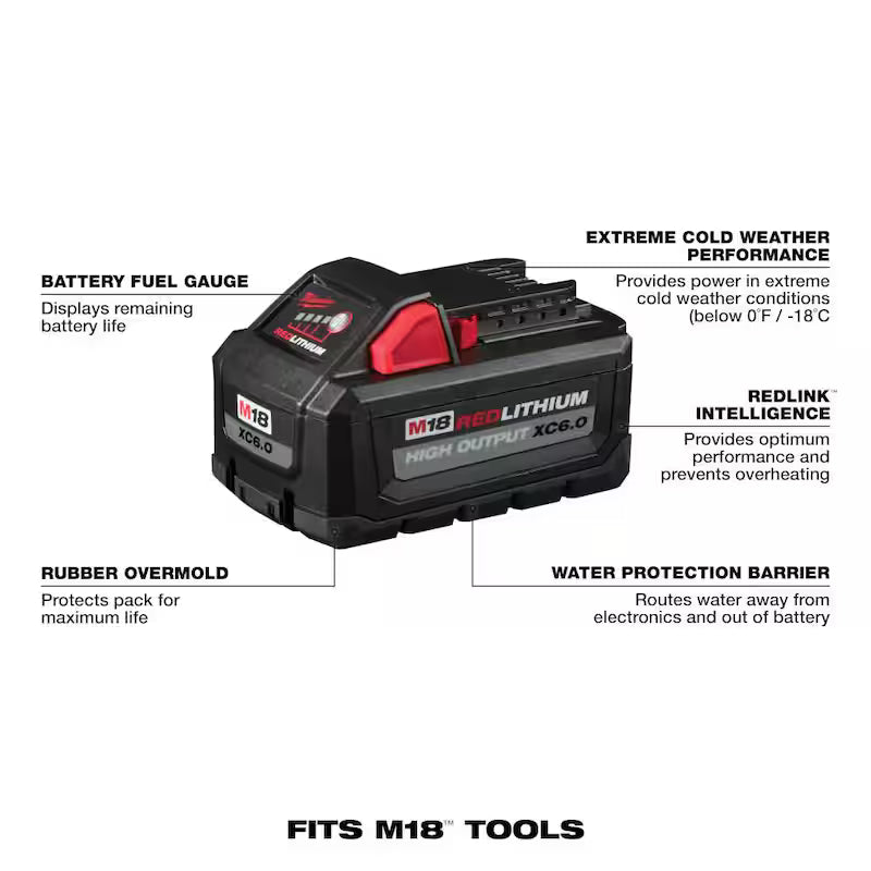 18V Cordless Brushless Oscillating Multi-Tool Kit with 6.0Ah Batteries M68185
