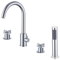 Contemporary Roman Tub Faucet with Handshower Z2273