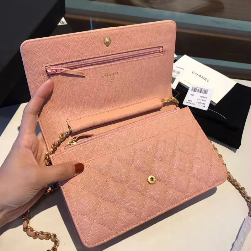 Quilted Caviar Bag F63218