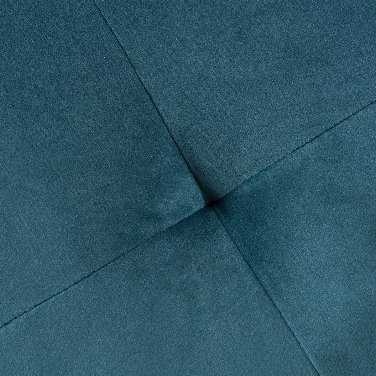 Teal Velvet Ottoman K267