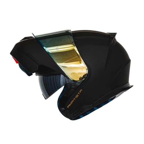 Matte Black Modular Motorcycle Helmet E56569