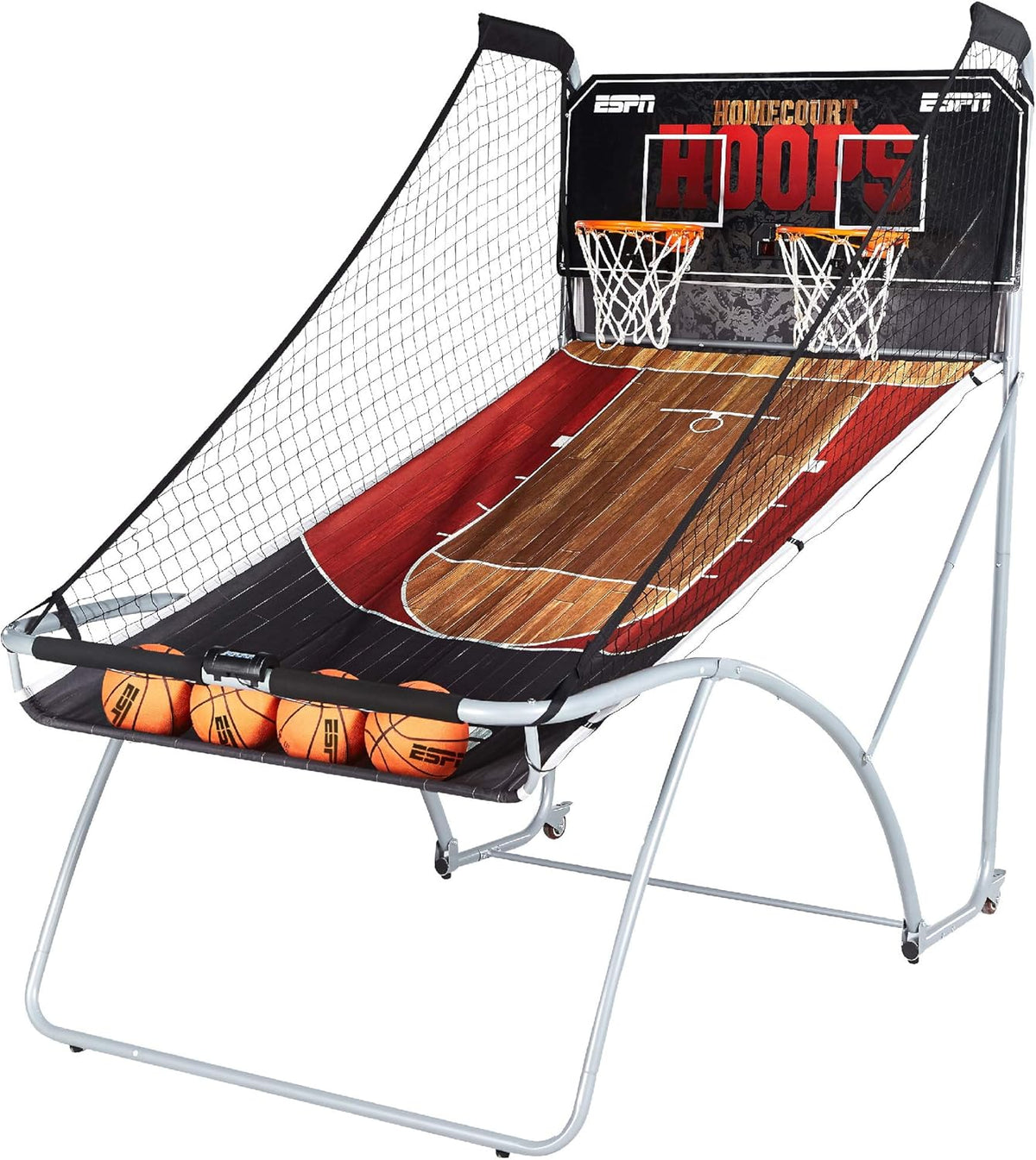 Indoor Basketball Game with LED Scoring (6 Piece Set) J2607