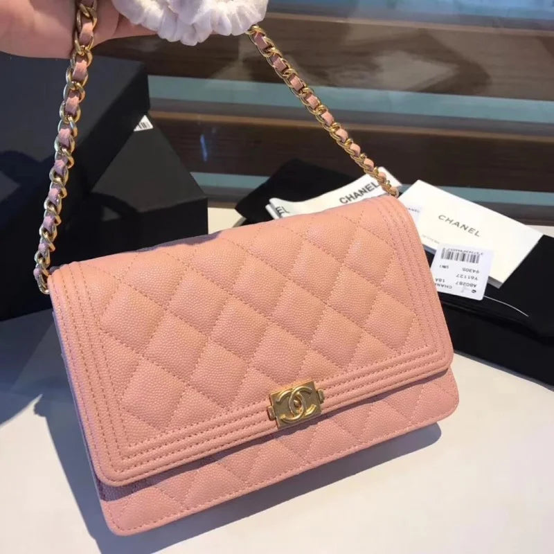 Quilted Caviar Bag F63218
