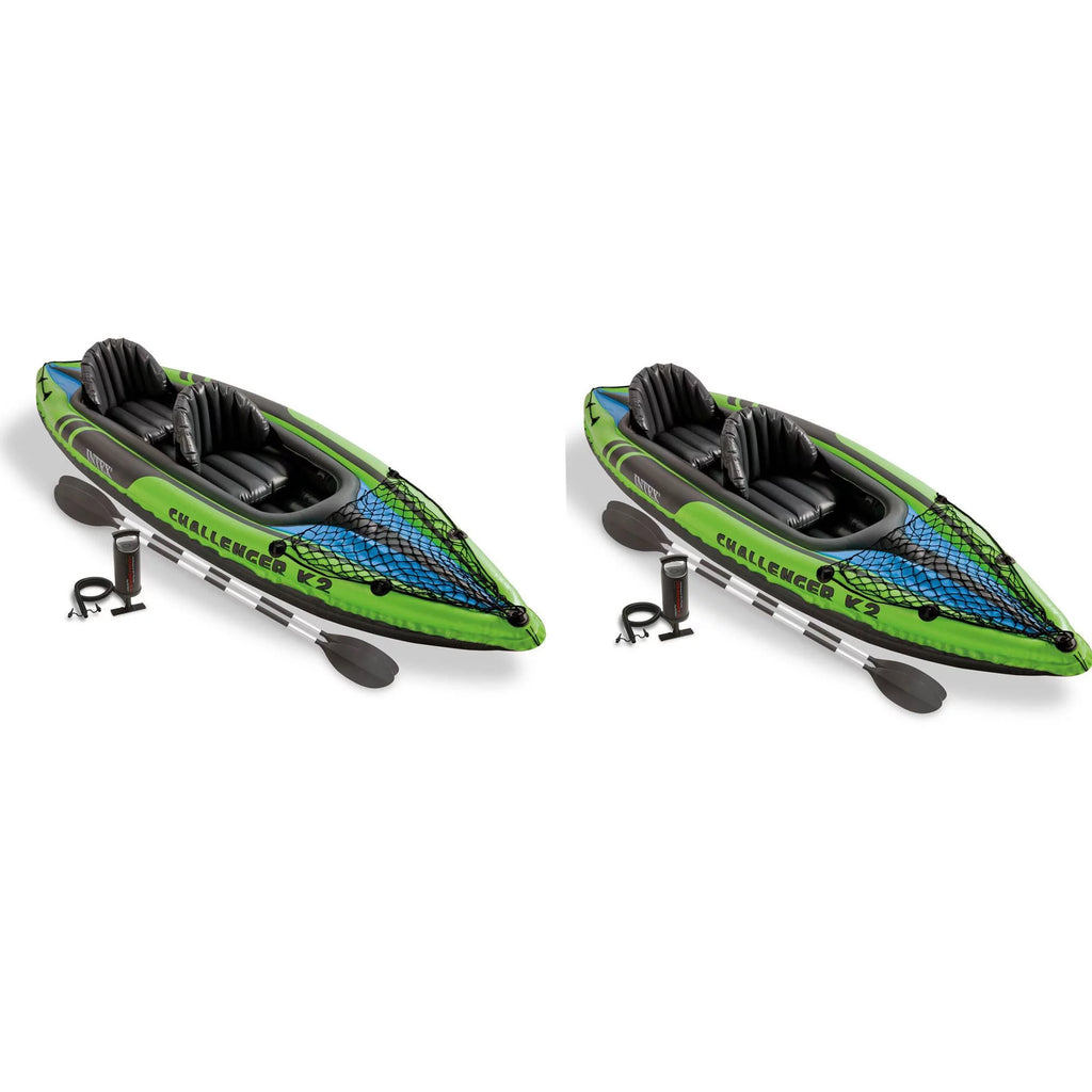 2-Person Inflatable Kayak with Oars and Pump K566206