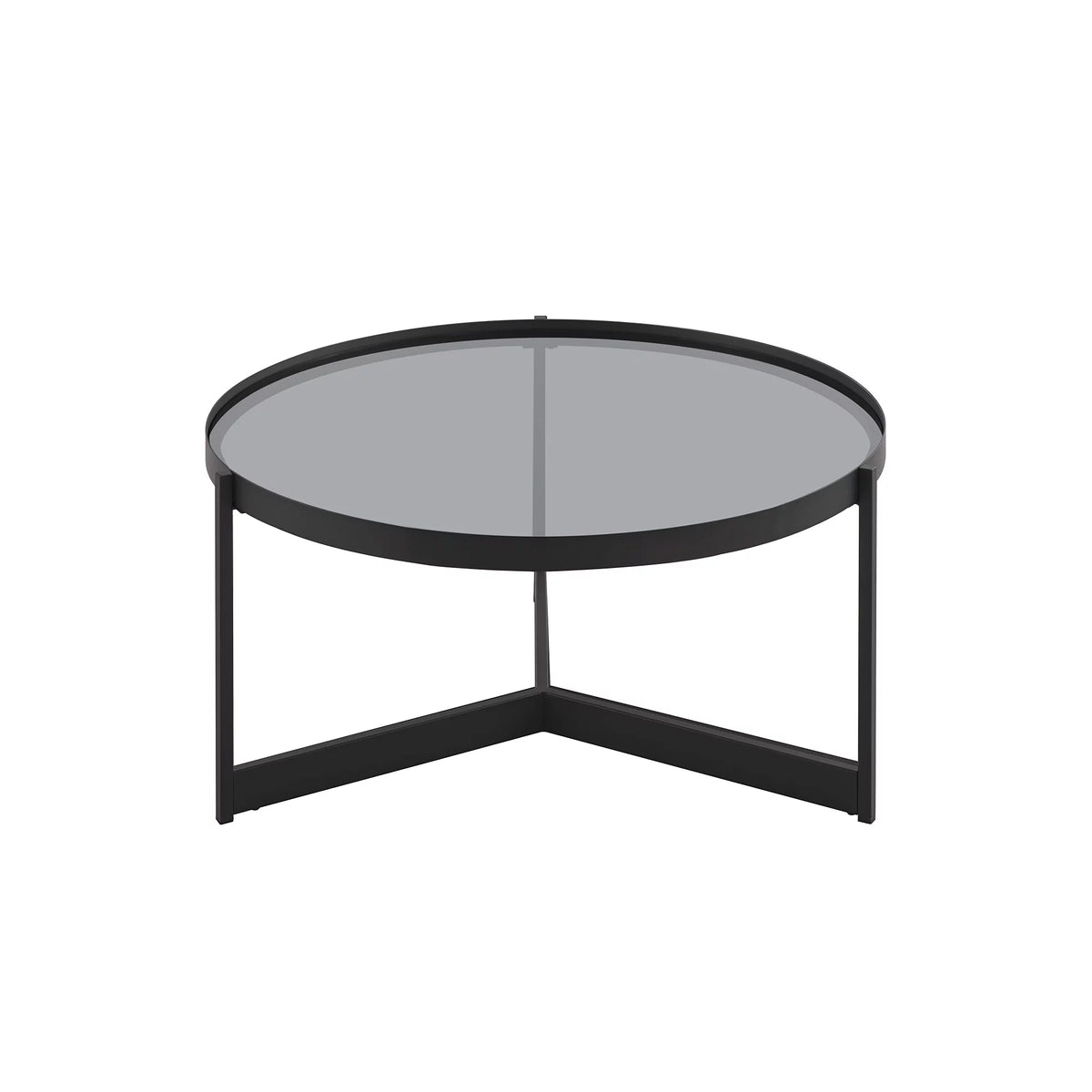 Metal and Glass Coffee Table M129