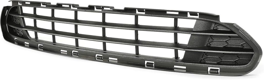 Black Front Bumper Cover Grille Molding Pack of 2 R61236