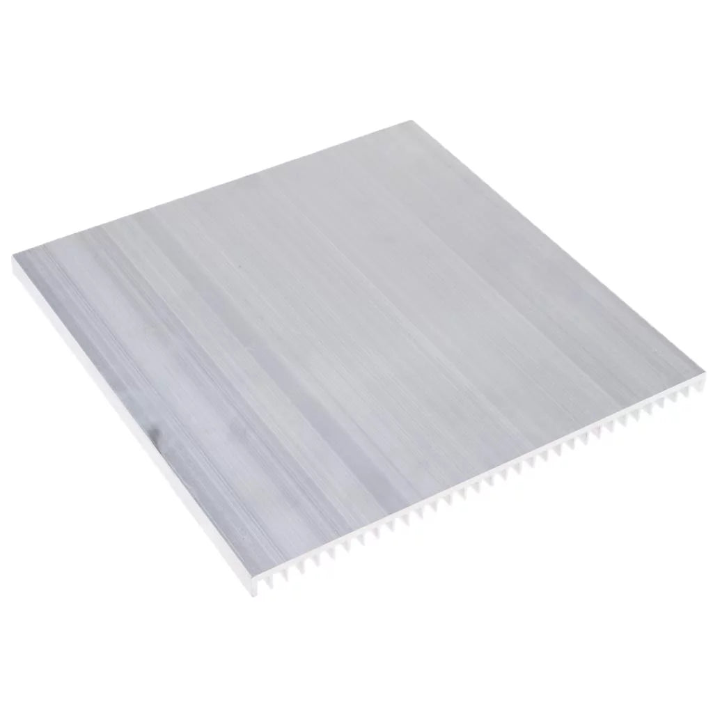 Aluminum Heat Sink Cooling Fin 195x10x200mm U348