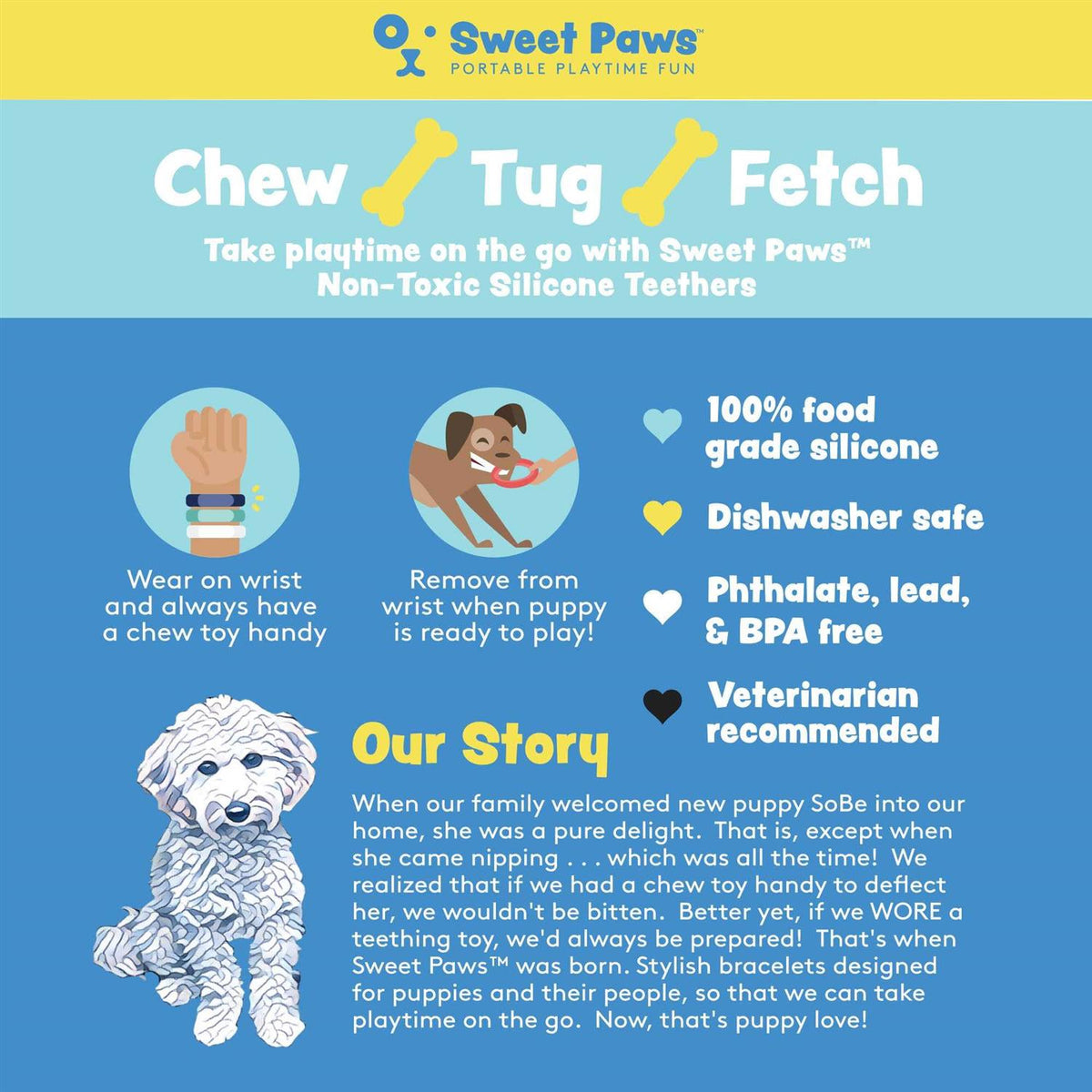 Puppy Teether Chew Toy C241