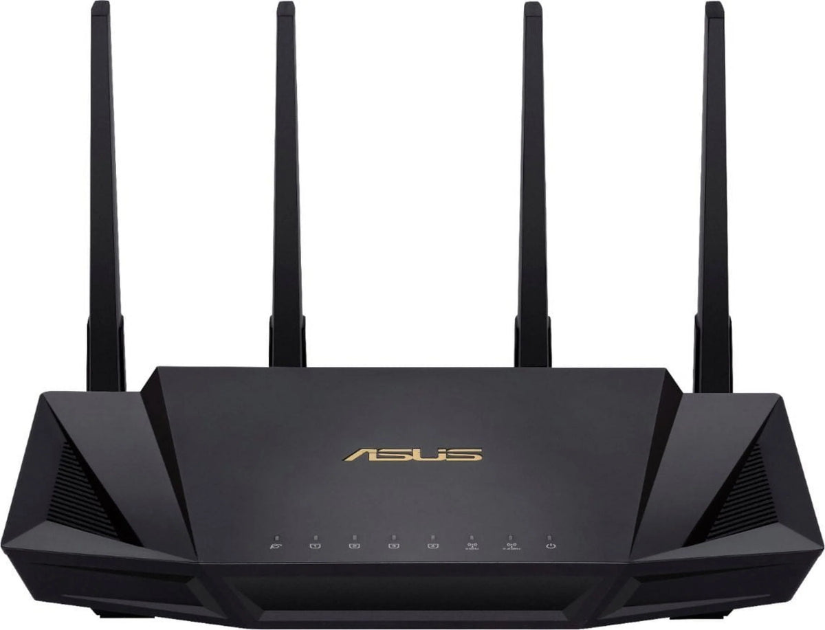 AX3000 Dual-Band WiFi 6 Wireless Router - Black N216