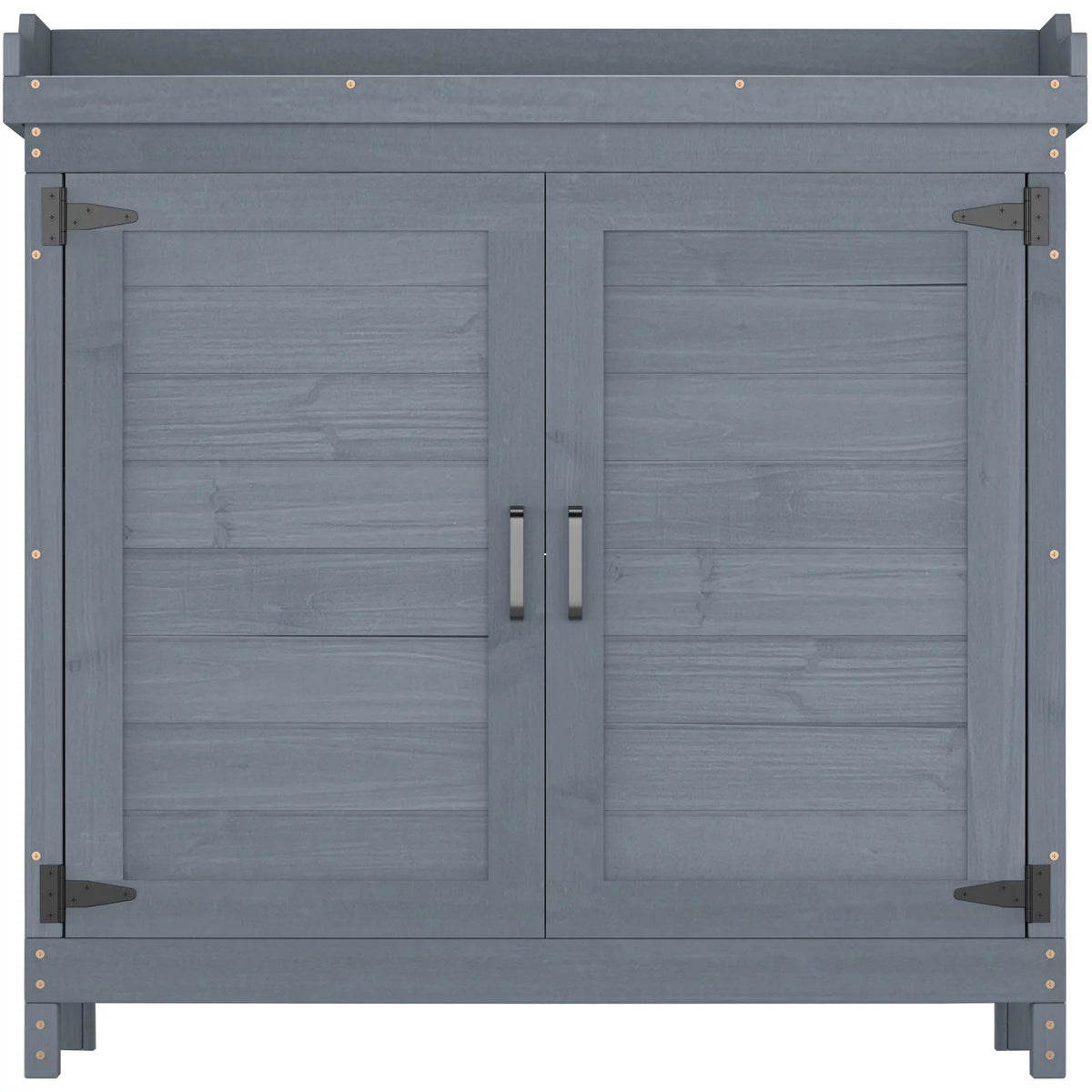 Wooden Potting Bench Storage Box O7775