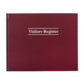 Visitor Registration Book, 8 1/2" x 11 1/2", 112 Pages, Black N775081
