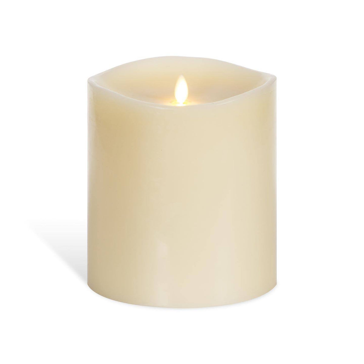 Large Ivory Flameless Candle P160225
