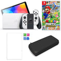 White Nintendo Switch OLED with Accessories L623381