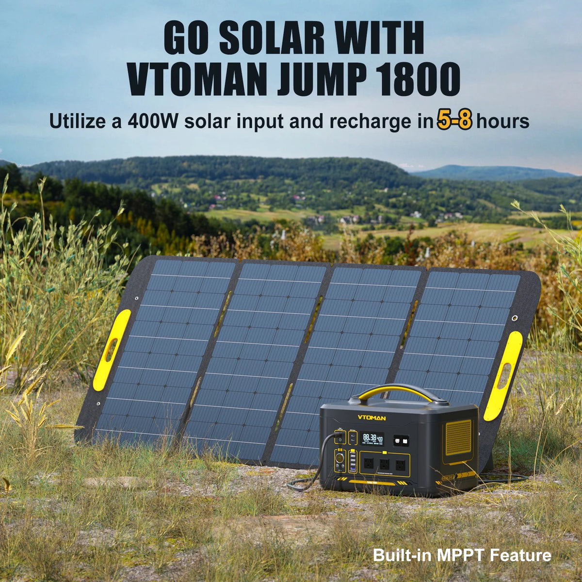 1800W Portable Power Station 1548Wh LFP Battery Generator A773