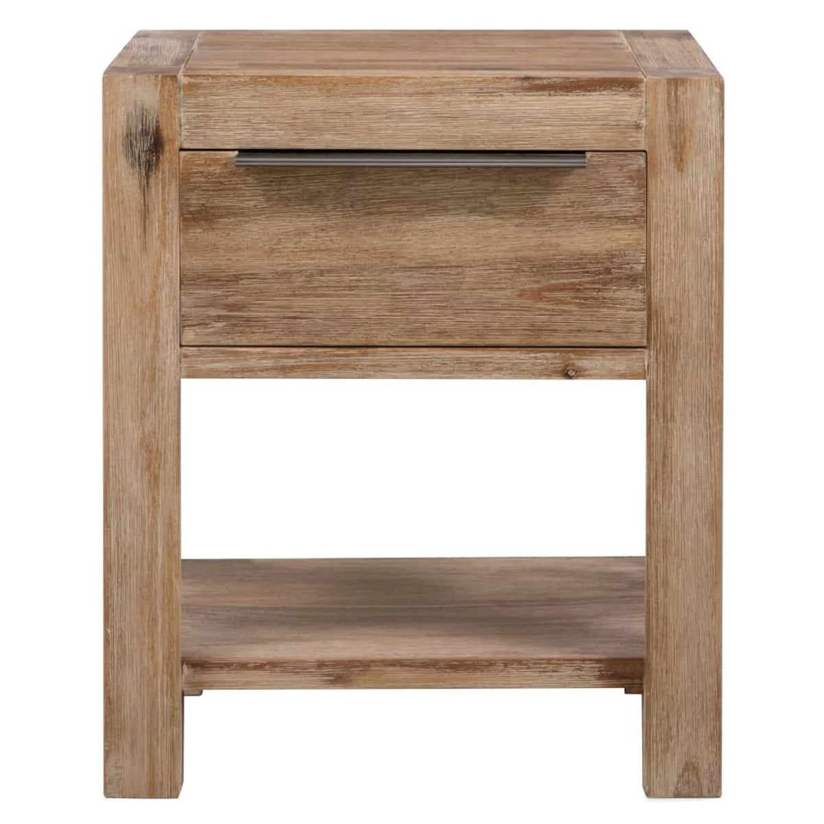 Nightstands with Drawers 2 pcs Solid Acacia Wood C1202