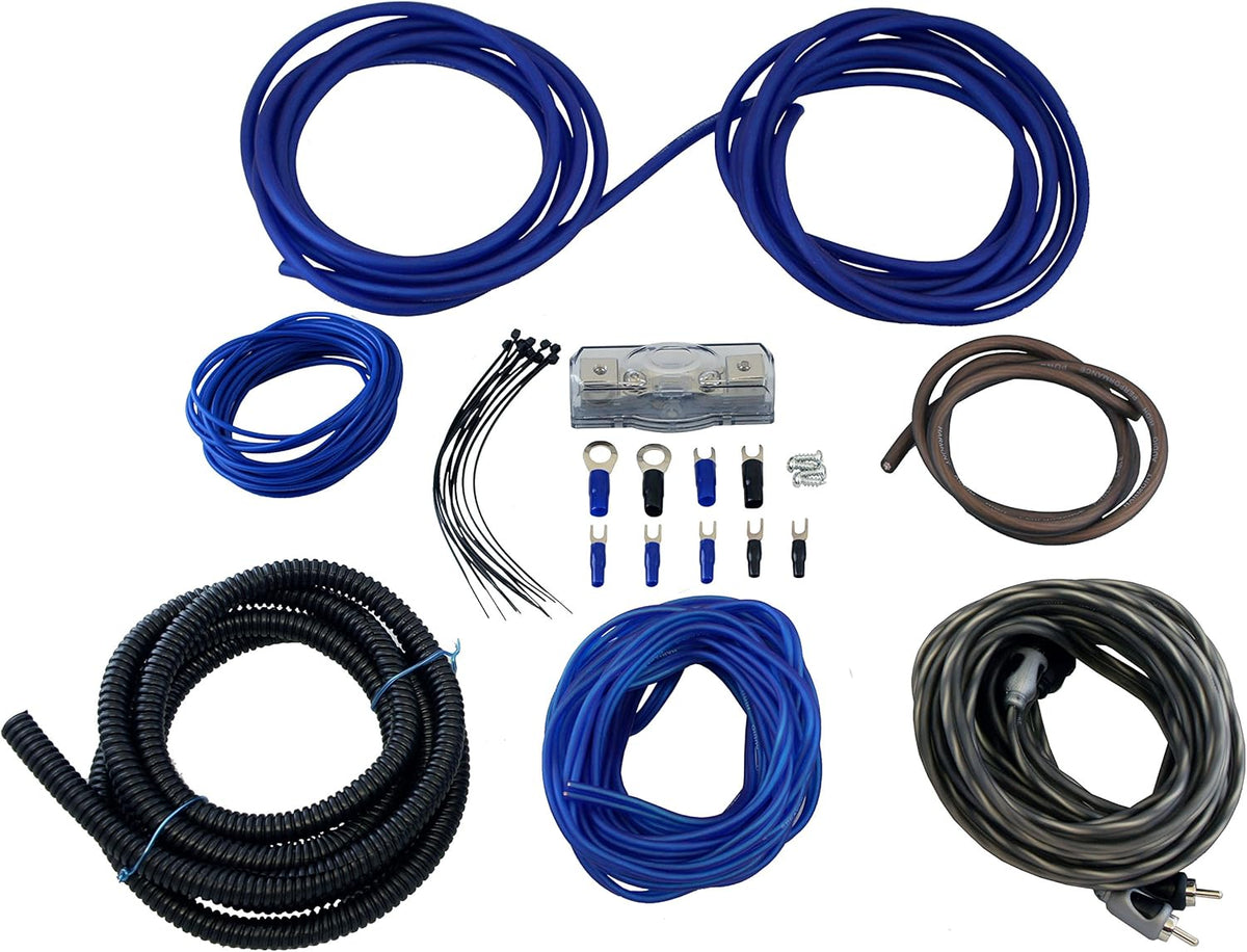 10 Thin Sub Box Passive Radiator Bundle with Amplifier & Amp Kit N94896