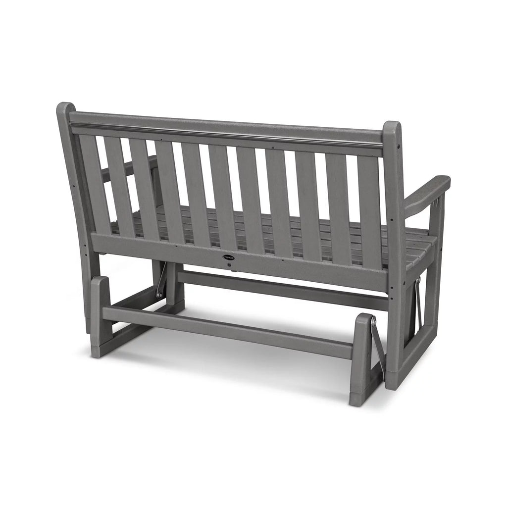 Recycled Plastic Outdoor Glider Loveseat D2305