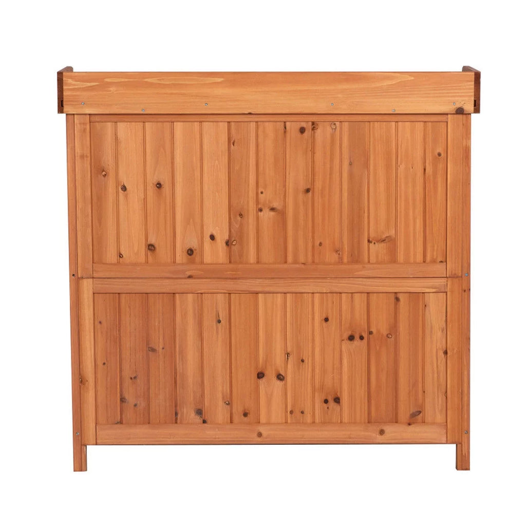 Wooden Potting Bench Storage Box O7775