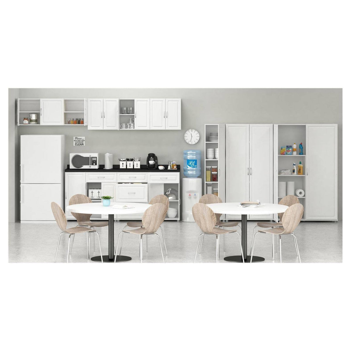 White Storage Cabinet A385094