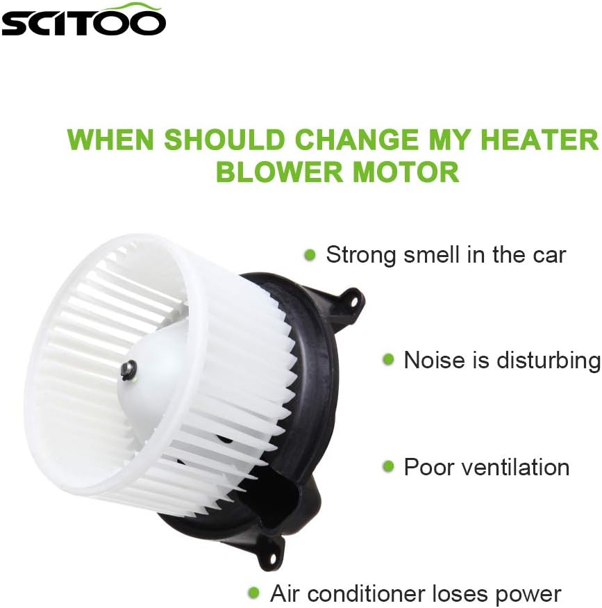 ABS Plastic Heater Blower Motor with Fan, Pack of 2 B213267