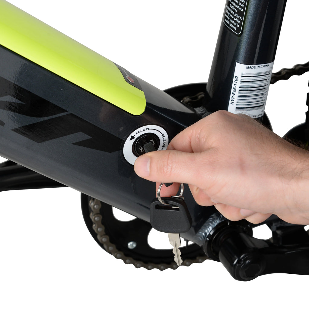 26 36V Electric Mountain Bike 250W Black H4830