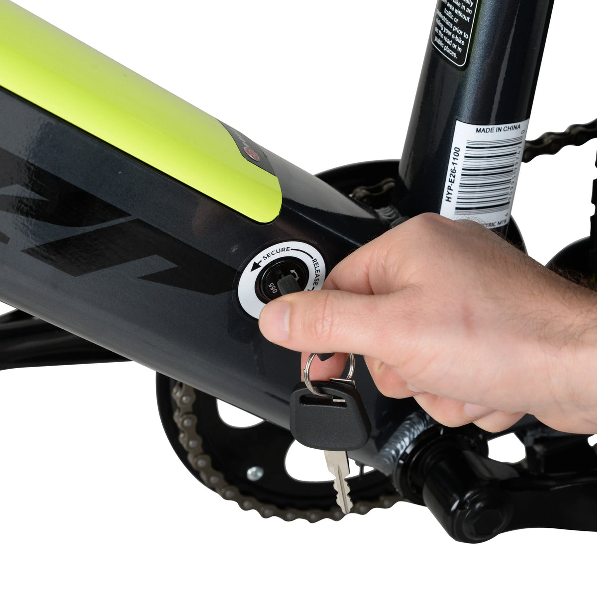 26 36V Electric Mountain Bike 250W Black H4830