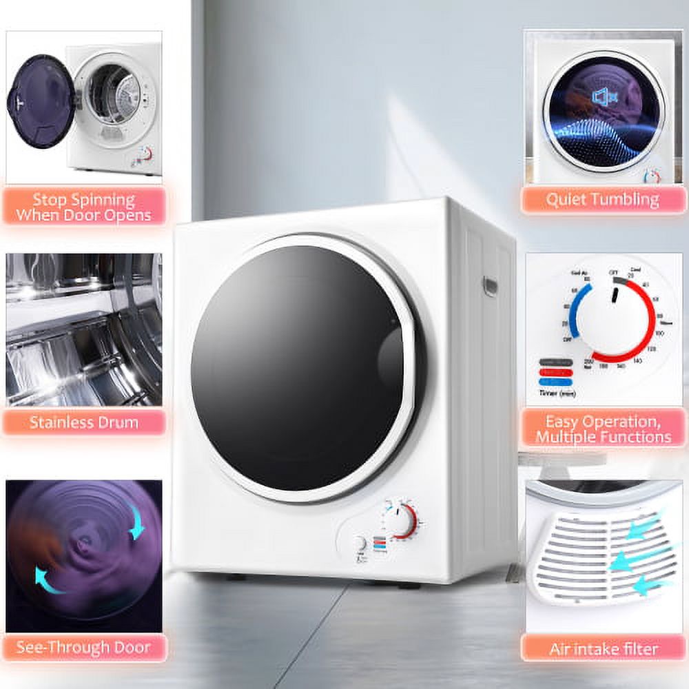 Electric Portable Clothes Dryer with Easy Knob Control I1814