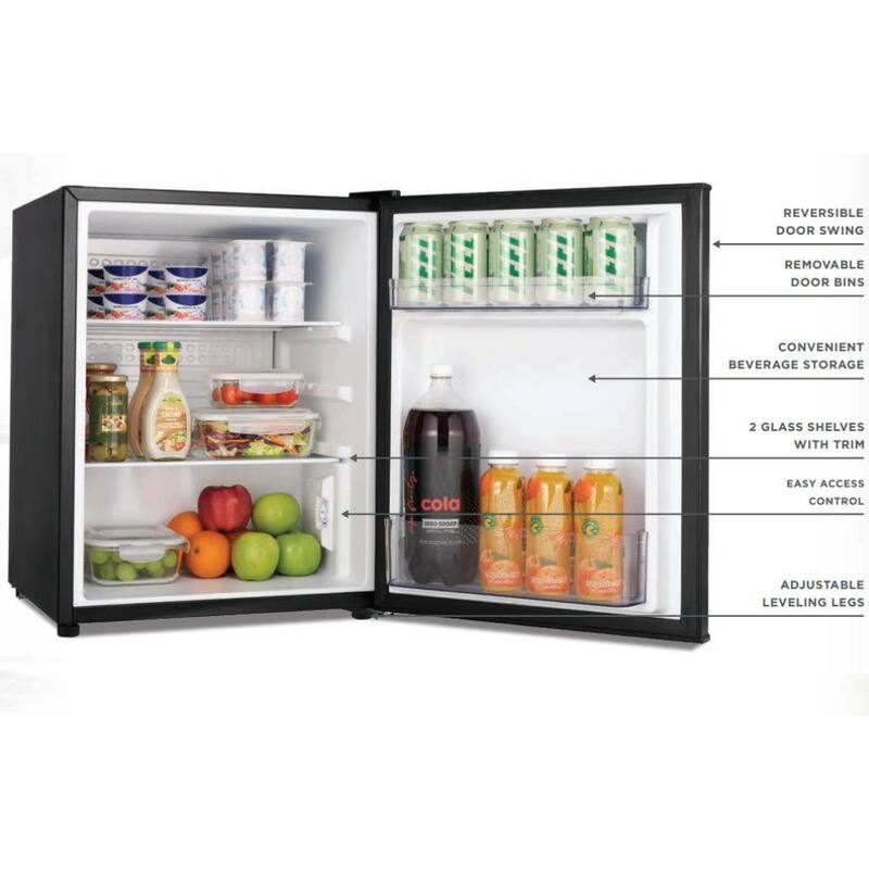 Black 2.6 Cu. Ft. Mini Refrigerator W798594