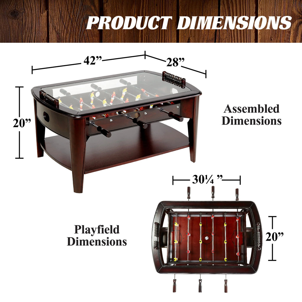 42 Inch Foosball Coffee Table A4818