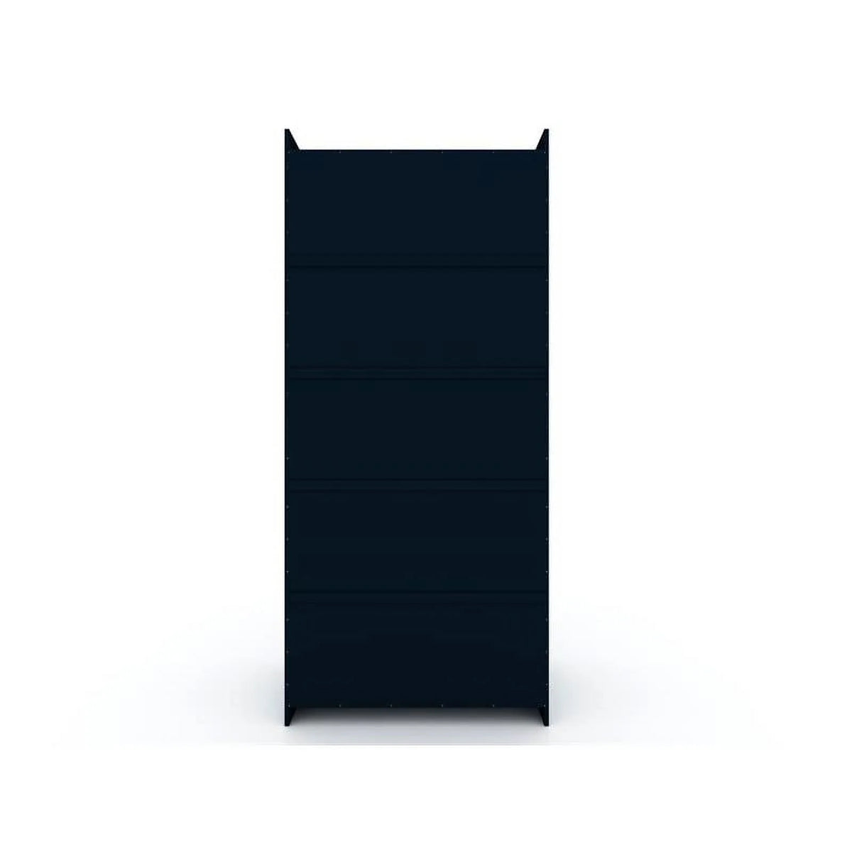 Blue Wood Sectional Corner Wardrobe Closet L675