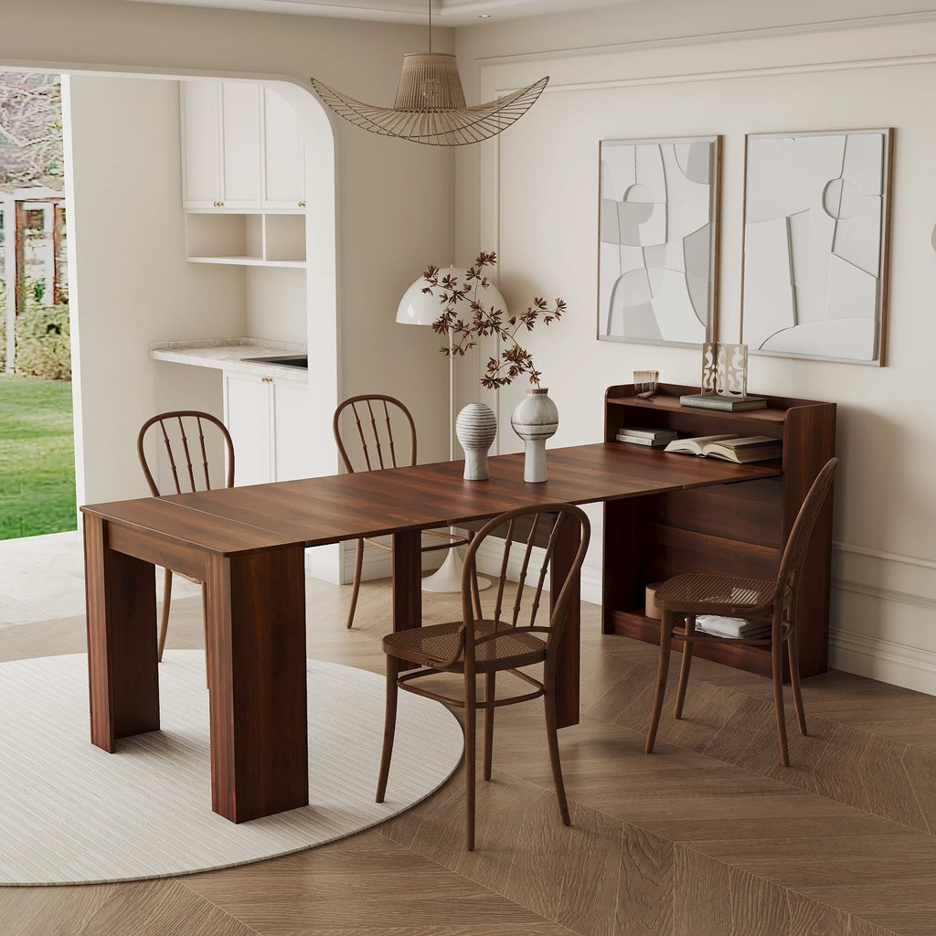 Extendable Dining Table with Storage N369