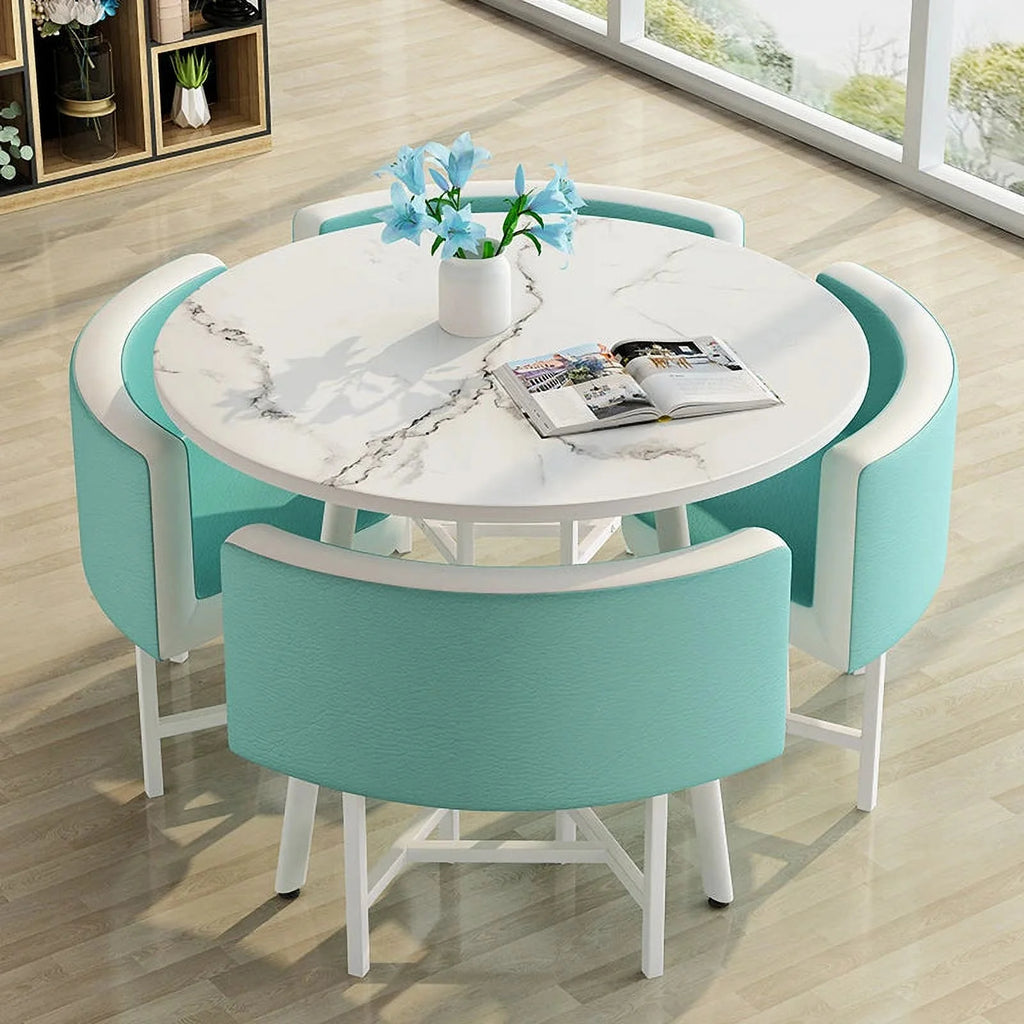 Dining Table Set 4 Chairs Z17427