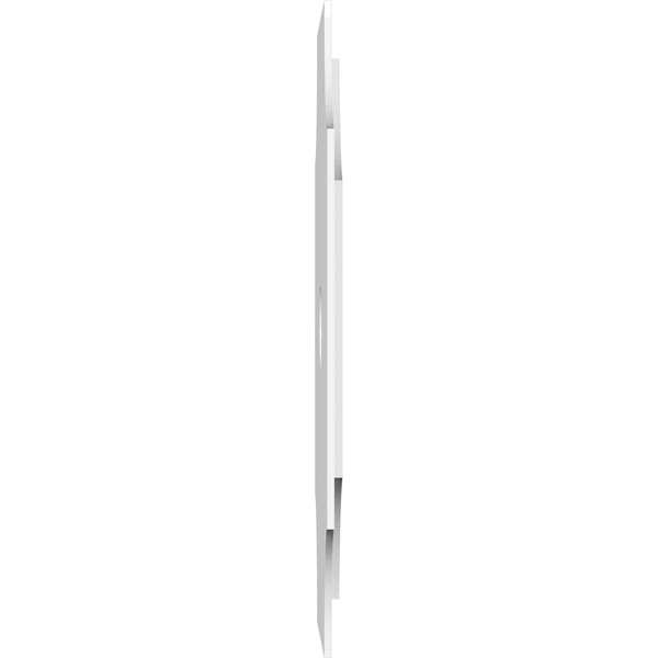 Contemporary PVC Ceiling Medallion (36x22OD x 5x22ID x 12x22C - Two Piece) D2565