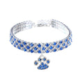Adjustable Crystal Diamond Pet Collar L44330