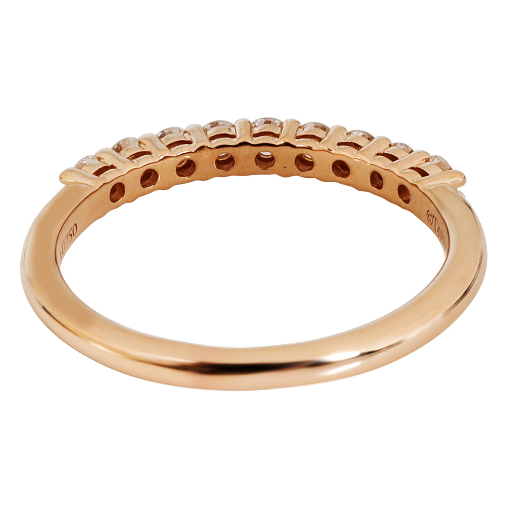 18k Rose Gold Diamond Wedding Band P297030