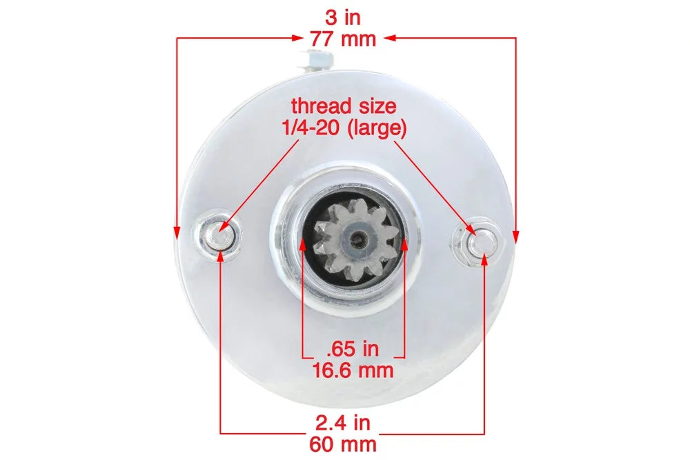 Harley Starter & Solenoid A6516
