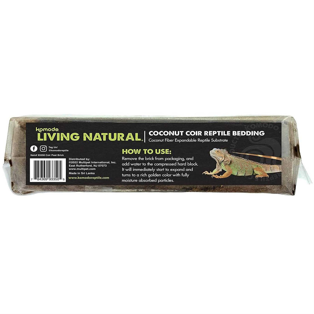 Natural Coconut Coir Reptile Bedding Brick N87060