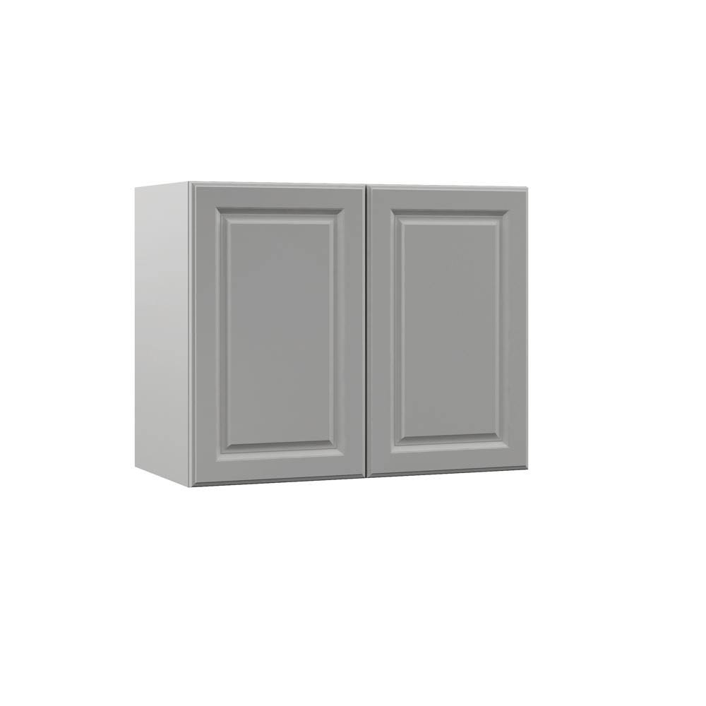 Heron Gray 30x24x15 in. Wall Kitchen Cabinet H12988