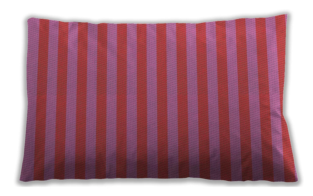 Indoor Rectangular Patterned Lumbar Throw Pillow, 13 inch by 19 inch D2863