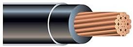 2 AWG 19-Stranded THHN Black Copper Building Wire 150ft H157838