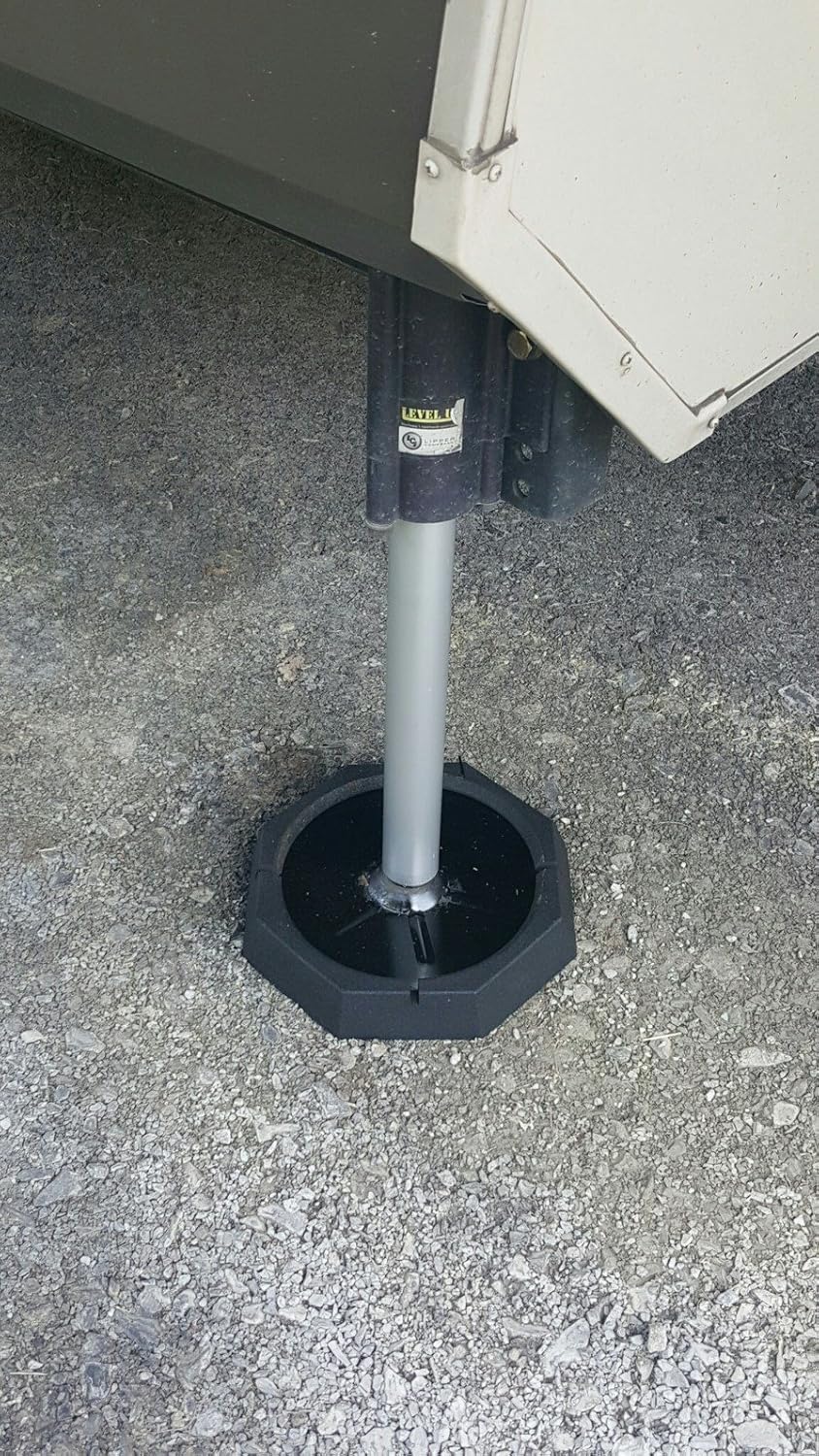 RV Leveling Jack Pad for 9 inch Round Landing Feet Pack of 2 U1969