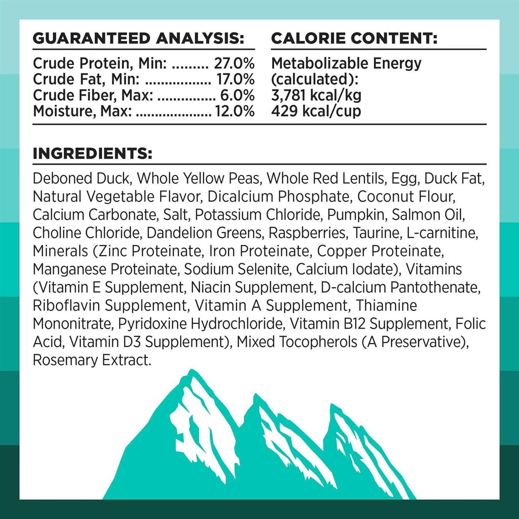 Duck Recipe Dry Dog Food S90249