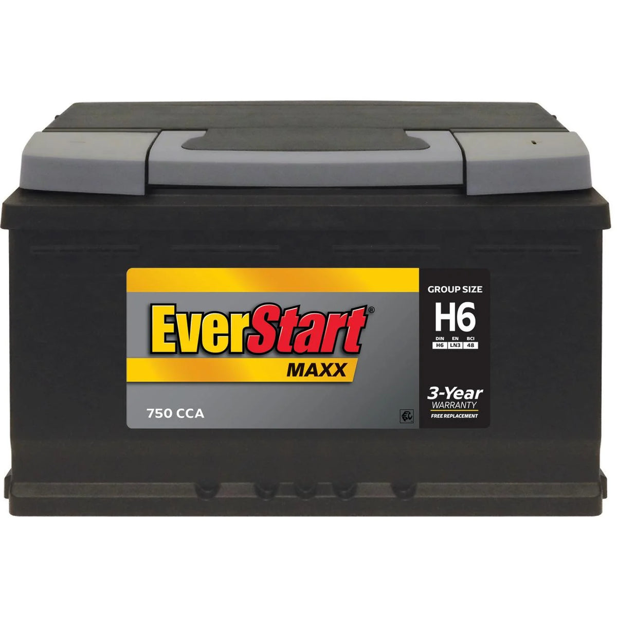 Lead Acid Automotive Battery Group Size H6 12 Volt 750 CCA G2178