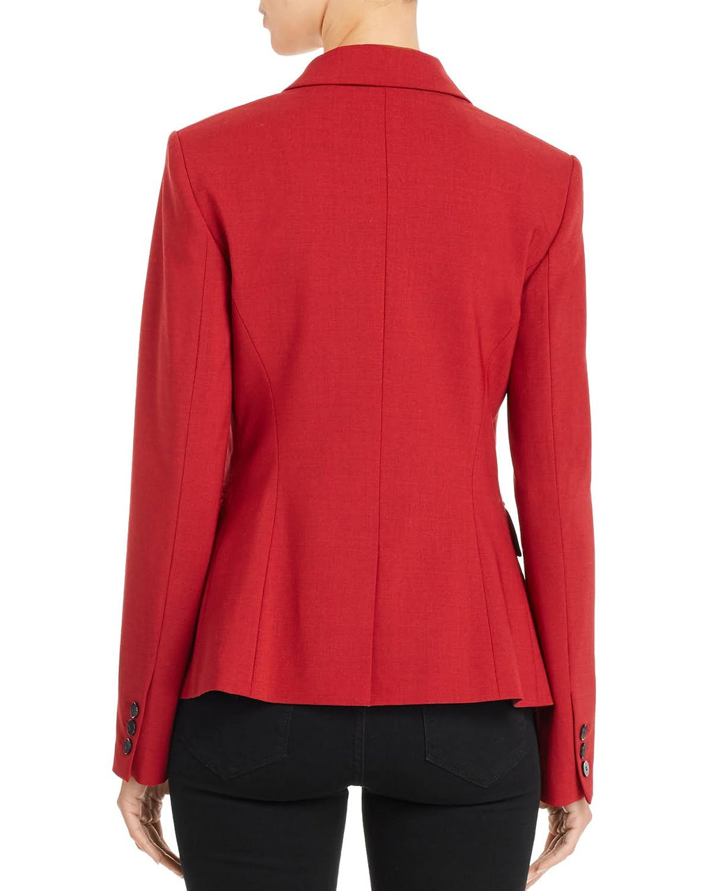 Deep Navy Wool-Blend Blazer W126