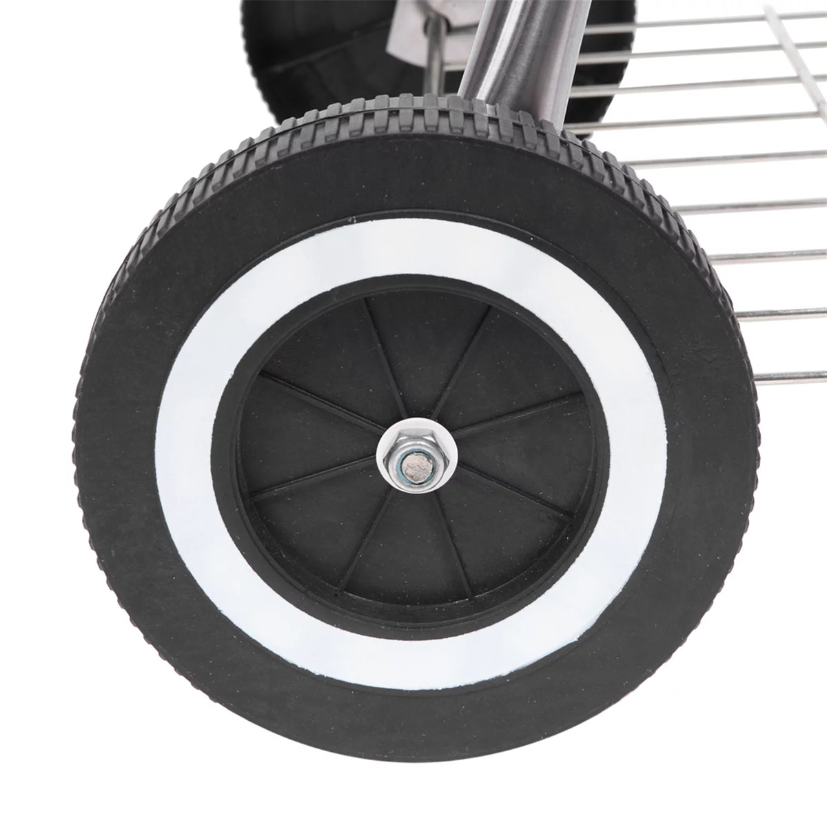 Charcoal Smoker Steel BBQ Grill F548449