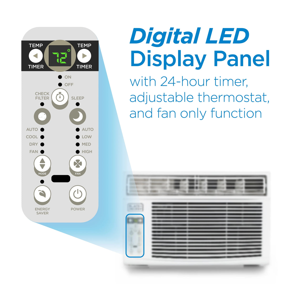 Window Air Conditioner 12,000 BTU White F389