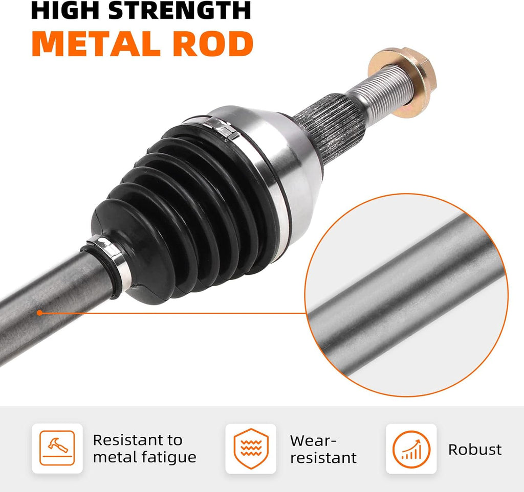 CV Axle Shaft Front Passenger Side Pack of 2 N6650