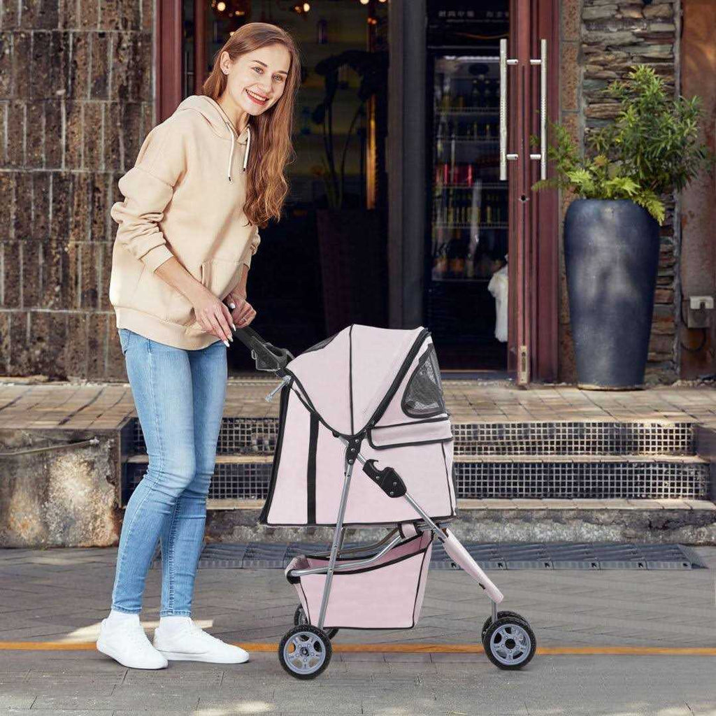 Pet Stroller Folding Carrier Z737221